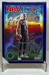Kevin Durant [Purple] #9 Basketball Cards 2019 Panini Hoops Premium Stock Get Out The Way Prices