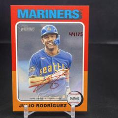 Julio Rodriguez [Special Edition Red Ink] #ROA-JR Baseball Cards 2024 Topps Heritage Real One Autograph Prices