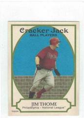 Jim Thome [Mini Blue] #45 Baseball Cards 2005 Topps Cracker Jack Prices