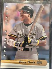 Barry Bonds #HR6 Baseball Cards 1993 Upper Deck Homerun Heroes Prices