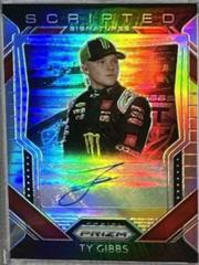 Ty Gibbs [Silver Mosaic] #SS-TG Racing Cards 2020 Panini Prizm Nascar Scripted Signatures Prices
