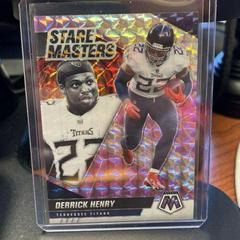 Derrick Henry [Pink] #SM17 Football Cards 2021 Panini Mosaic Stare Masters Prices