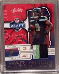 Kenneth Walker III [Gold] #18 Football Cards 2022 Panini Absolute War Room Materials Prices