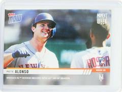 Pete Alonso #MOW-20 Baseball Cards 2019 Topps Now Moment of the Week Prices