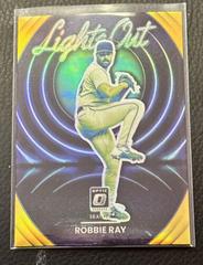 Robbie Ray [Gold] Baseball Cards 2022 Panini Donruss Optic Lights Out Prices