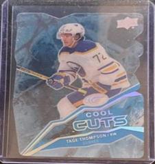 Tage Thompson [Stars] Hockey Cards 2022 Upper Deck Ice Hockey Cool Cuts Prices
