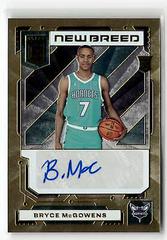 Bryce McGowens [Gold] #NB-BMG Basketball Cards 2022 Panini Donruss Elite New Breed Autographs Prices
