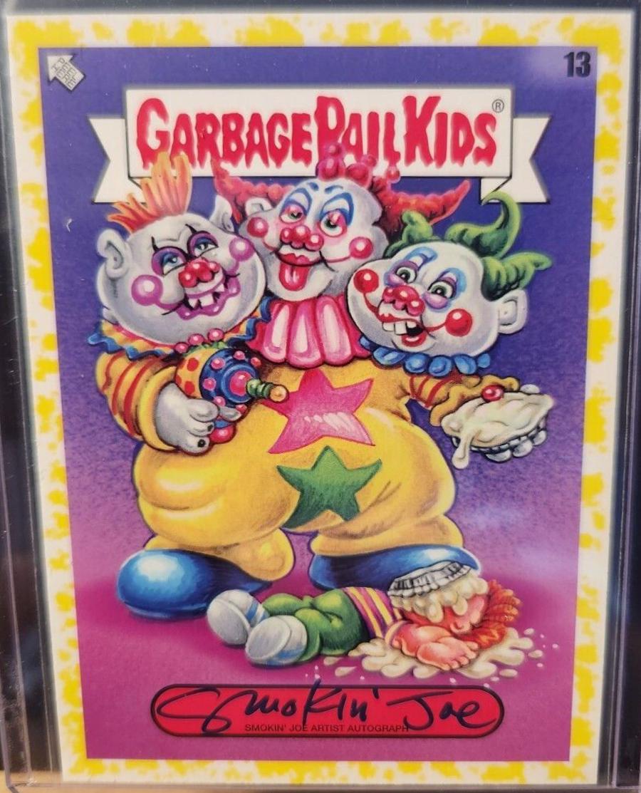 Jocular Jumbo [Gold Autograph] #13 Garbage Pail Kids Intergoolactic Mayhem