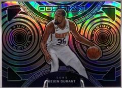 Kevin Durant #13 Basketball Cards 2022 Panini Obsidian Tunnel Vision Prices