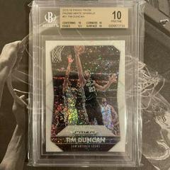 Tim Duncan [White Sparkle Prizm] Basketball Cards 2015 Panini Prizm Prices