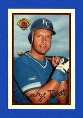 George Brett Baseball Cards 1989 Bowman Tiffany Prices