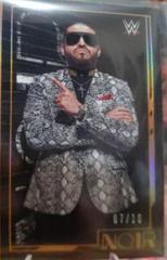 Santos Escobar [Gold] Wrestling Cards 2022 Panini Chronicles WWE Noir Prices