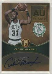 Cedric Maxwell Basketball Cards 2016 Panini Gold Standard AU Autographs Prices