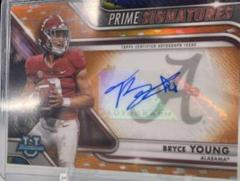 Bryce Young [Orange] #PCS-BY Football Cards 2022 Bowman Chrome University Prime Signatures Prices