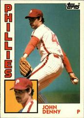 John Denny #17 Baseball Cards 1984 Topps Tiffany Prices