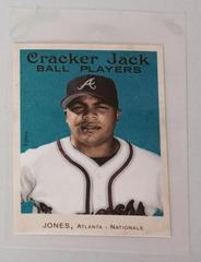 Andruw Jones [Mini Blue] #6 Baseball Cards 2004 Topps Cracker Jack Prices