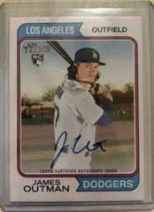 James Outman #ROA-JON Baseball Cards 2023 Topps Heritage Real One Autographs High Number Prices