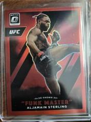 Aljamain Sterling [Red] Ufc Cards 2022 Panini Donruss Optic UFC Also Known As Prices