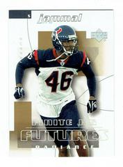 Jammal Lord [Radiance] Football Cards 2004 Upper Deck Finite Prices