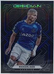Richarlison [Electric Etch Blue] Soccer Cards 2021 Panini Obsidian Prices