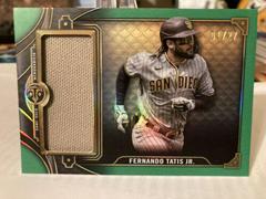 Fernando Tatis Jr. [Emerald] #SJR2-FTJ2 Baseball Cards 2022 Topps Triple Threads Single Jumbo Relics Prices