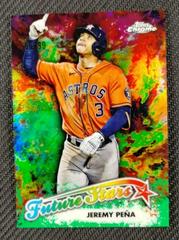 Jeremy Pena [Green] #FS-10 Baseball Cards 2023 Topps Chrome Future Stars Prices