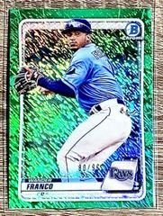 Wander Franco [Green Shimmer] #BCP-163 Baseball Cards 2020 Bowman Chrome Prospects Prices