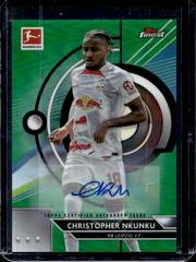 Christopher Nkunku [Green] #BCA-CN Soccer Cards 2022 Topps Chrome Bundesliga Autographs Prices