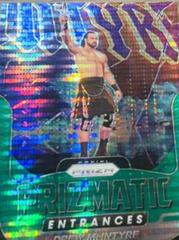 Drew McIntyre [Green Pulsar Prizm] Wrestling Cards 2022 Panini Prizm WWE Prizmatic Entrances Prices