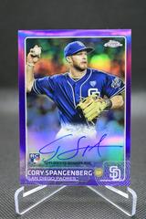 Cory Spangenberg [Refractor] Baseball Cards 2015 Topps Chrome Autograph Rookies Prices