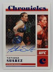 Tatiana Suarez [Blue] #CS-TSZ Ufc Cards 2023 Panini Chronicles UFC Signatures Prices