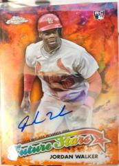 Jordan Walker [Orange] Baseball Cards 2023 Topps Chrome Update Future Stars Autographs Prices