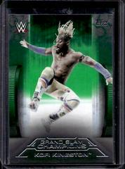Kofi Kingston [Green] Wrestling Cards 2021 Topps WWE Undisputed Grand Slam Champions Prices