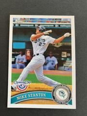 Mike Stanton Baseball Cards 2011 Topps Opening Day Prices