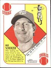 Max Scherzer [Mini Green Back] #23 Baseball Cards 2015 Topps Heritage '51 Collection Prices