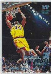 Shaquille O'Neal [Tiffany] #100 Basketball Cards 1997 Fleer Prices