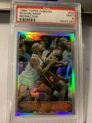 Shawn Kemp [Refractor] #50 Basketball Cards 1996 Topps Chrome Prices