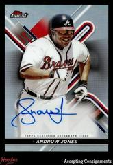 Andruw Jones Baseball Cards 2022 Topps Finest Autographs Prices