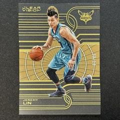 Jeremy Lin [Gold] #57 Basketball Cards 2015 Panini Clear Vision Prices