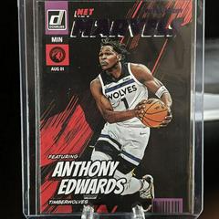 Anthony Edwards [Press Proof] #8 Basketball Cards 2022 Panini Donruss Net Marvels Prices