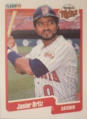 Junior Ortiz #U-108 Baseball Cards 1990 Fleer Update Prices