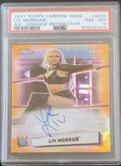 Liv Morgan [Orange] #A-LM Wrestling Cards 2021 Topps WWE Autographs Prices
