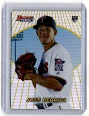 Jose Berrios #96BB-JB Baseball Cards 2016 Bowman's Best 1996 Prices