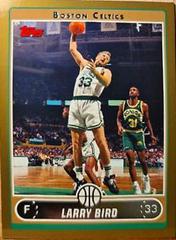 Larry Bird [Def. Rebound vs. Sonics] #33 Basketball Cards 2006 Topps Prices