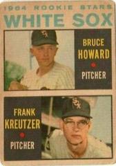 White Sox Rookies [B. Howard, F. Kreutzer] Baseball Cards 1964 Venezuela Topps Prices