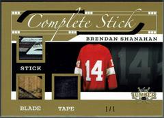 Brendan Shanahan [Platinum] #CS-BS1 Hockey Cards 2021 Leaf Lumber Complete Stick Prices