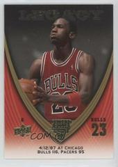 Michael Jordan #179 Basketball Cards 2008 Upper Deck Jordan Legacy Prices