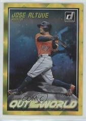 Jose Altuve [Gold] #OW2 Baseball Cards 2018 Panini Donruss Out of This World Prices