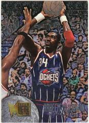 Hakeem Olajuwon #154 Basketball Cards 1995 Metal Prices