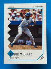 Eddie Murray #192 Baseball Cards 1992 Panini Stickers Prices